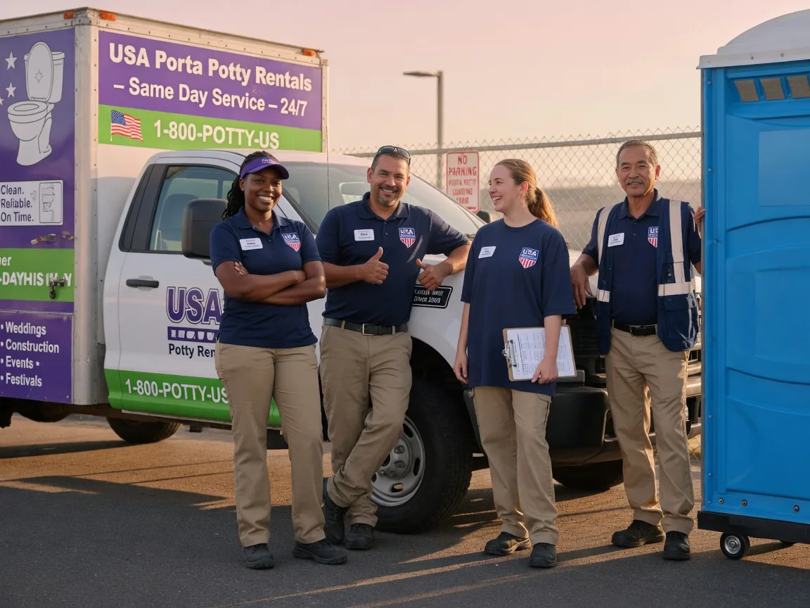 Porta Potty Rental company in Rixford, PA